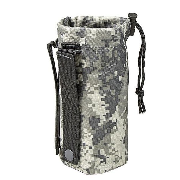 Fanforever Molle Water Bottle Pouch; Digital Camouflage FA772960